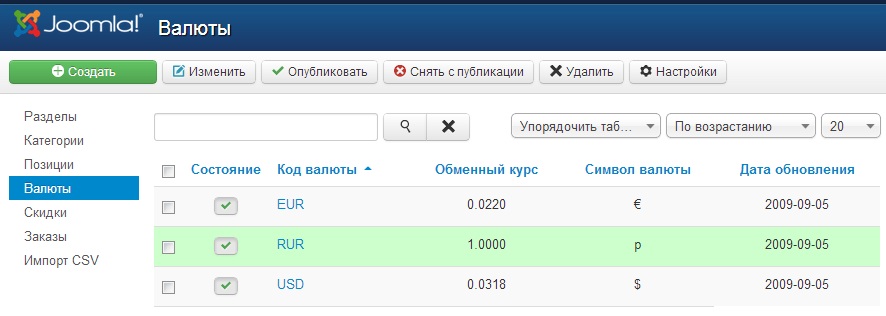 IPrice calculator PRO - управление валютами